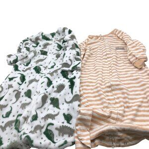 Unnivoll Baby 12-18M (L) Sleep Sack BUNDLE Fleece Knit Long Sleeve